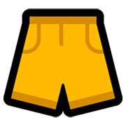 Emoji 🩳 Pantaloncini su Microsoft Windows 11.