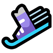 🎿 Emoji Ski Microsoft Windows 11.