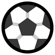 ⚽ Emoji Balón De Fútbol en Microsoft Windows 11.