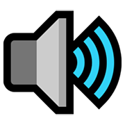 🔊 Emoji Lautsprecher mit hoher Lautstärke Microsoft Windows 11.