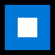 ⏹️ Emoji Detener en Microsoft Windows 11.