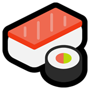 🍣 Emoji Sushi Microsoft Windows 11.