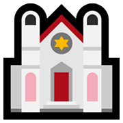 Emoji 🕍 Sinagoga su Microsoft Windows 11.