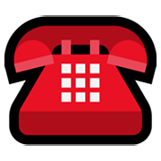 Émoji ☎️ Téléphone sur Microsoft Windows 11.