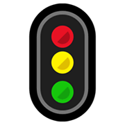 Emoji 🚦 Semaforo Verticale su Microsoft Windows 11.