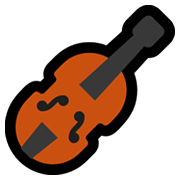 Emoji 🎻 Violino su Microsoft Windows 11.