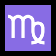 Emoji ♍ Segno Zodiacale Della Vergine su Microsoft Windows 11.