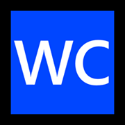 Émoji 🚾 WC sur Microsoft Windows 11.