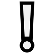 Emoji ❕ Punto Esclamativo Bianco su Microsoft Windows 11.