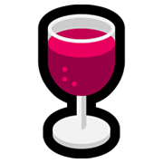 Emoji 🍷 Bicchiere Di Vino su Microsoft Windows 11.