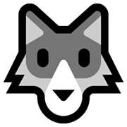 🐺 Emoji Wolf Microsoft Windows 11.