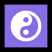☯️ Emoji Yin Yang en Microsoft Windows 11.