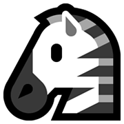 🦓 Emoji Zebra Microsoft Windows 11.