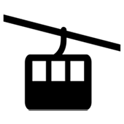 Émoji 🚡 Tramway Aérien sur Microsoft Windows 8.0.