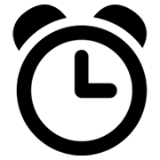 ⏰ Emoji Reloj Despertador en Microsoft Windows 8.0.
