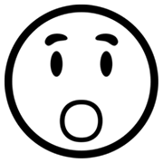 😲 Emoji Rosto Espantado na Microsoft Windows 8.0.