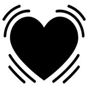 💓 Emoji Corazón Latiendo en Microsoft Windows 8.0.