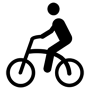 Émoji 🚴 Cycliste sur Microsoft Windows 8.0.
