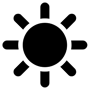 Emoji ☀️ Sole su Microsoft Windows 8.0.