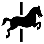 Emoji 🎠 Cavallo Da Giostra su Microsoft Windows 8.0.