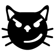 😼 Emoji Rosto De Gato Com Sorriso Irônico na Microsoft Windows 8.0.