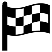 🏁 Emoji Bandera De Cuadros en Microsoft Windows 8.0.