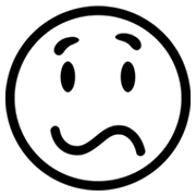 😕 Emoji verwundertes Gesicht Microsoft Windows 8.0.