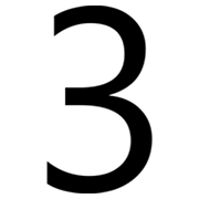 Emoji 3️ Cifra tre su Microsoft Windows 8.0.