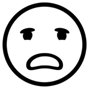 😞 Emoji Rosto Desapontado na Microsoft Windows 8.0.