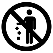 🚯 Emoji Prohibido Tirar Basura en Microsoft Windows 8.0.
