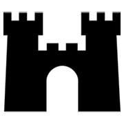 Emoji 🏰 Castello su Microsoft Windows 8.0.