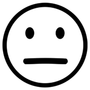 😑 Emoji Cara Sin Expresión en Microsoft Windows 8.0.