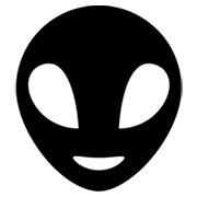 👽 Emoji Alienígena en Microsoft Windows 8.0.