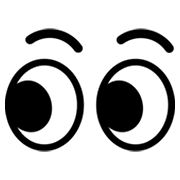 Emoji 👀 Occhi su Microsoft Windows 8.0.