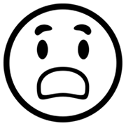 😱 Emoji Cara Gritando De Miedo en Microsoft Windows 8.0.