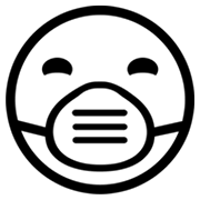 Émoji 😷 Visage Avec Masque sur Microsoft Windows 8.0.