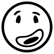 😳 Emoji errötetes Gesicht mit großen Augen Microsoft Windows 8.0.