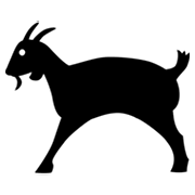 Émoji 🐐 Chèvre sur Microsoft Windows 8.0.