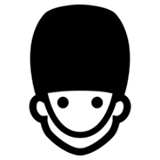 💂 Emoji Wachmann/Wachfrau Microsoft Windows 8.0.