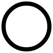 ⭕ Emoji hohler roter Kreis Microsoft Windows 8.0.