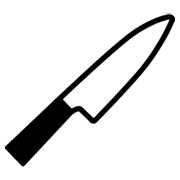 Émoji 🔪 Couteau De Cuisine sur Microsoft Windows 8.0.
