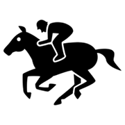 🏇 Emoji Corrida De Cavalos na Microsoft Windows 8.0.