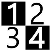 Emoji 🔢 Pulsante Con Numeri su Microsoft Windows 8.0.