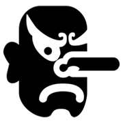 Emoji 👺 Goblin su Microsoft Windows 8.0.