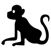 🐒 Emoji Macaco na Microsoft Windows 8.0.