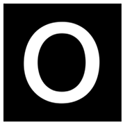 🅾️ Emoji Großbuchstabe O in rotem Quadrat Microsoft Windows 8.0.