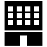 Emoji 🏢 Edificio su Microsoft Windows 8.0.