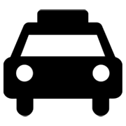 Émoji 🚖 Taxi De Face sur Microsoft Windows 8.0.