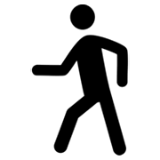 🚶 Emoji Persona Caminando en Microsoft Windows 8.0.