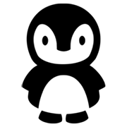 Émoji 🐧 Pingouin sur Microsoft Windows 8.0.